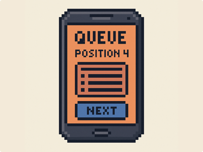 Barber Queue project screenshot